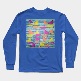 Sailboats on the Water Long Sleeve T-Shirt